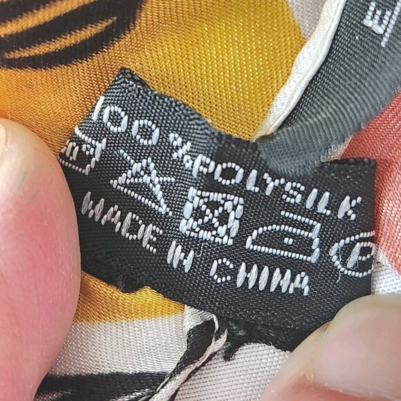 Evolve Silky Polka Dots Scarf Wrap Shawl One Size 50.5"×16" 100% Polysilk - Picture 7 of 14